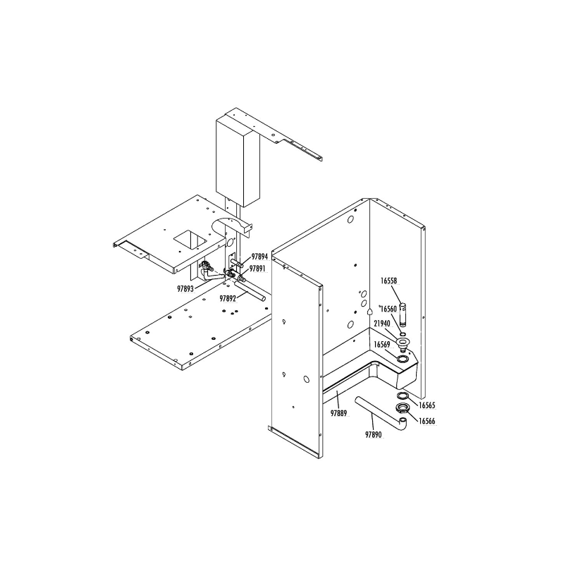 Bandeja vm350 fabricador hielo