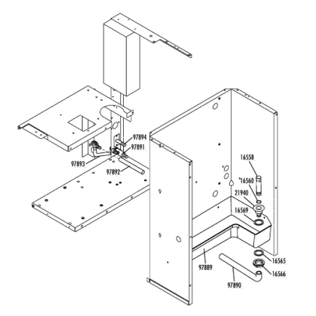 Bandeja vm350 fabricador hielo