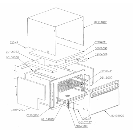 Palastro horno c-761