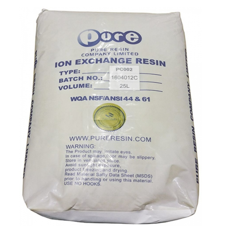 Resina catiÓnica fuerte depurador (saco 25 litros)