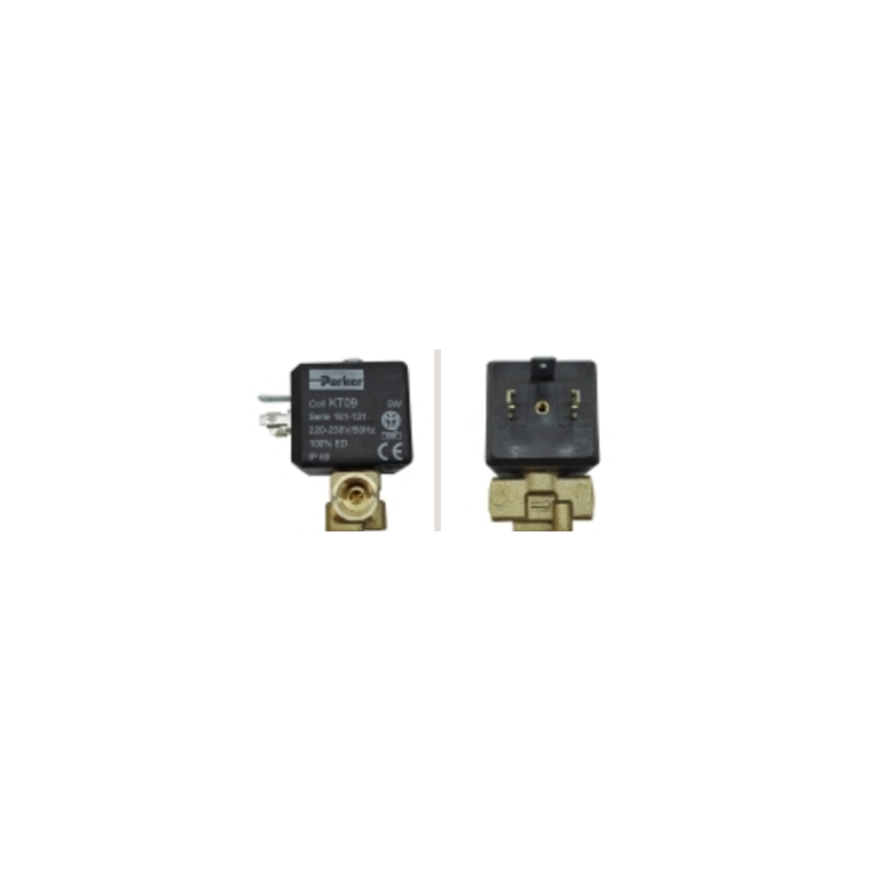 Electrovalvula 2 vias 230v 1/8x1/8 viton parker