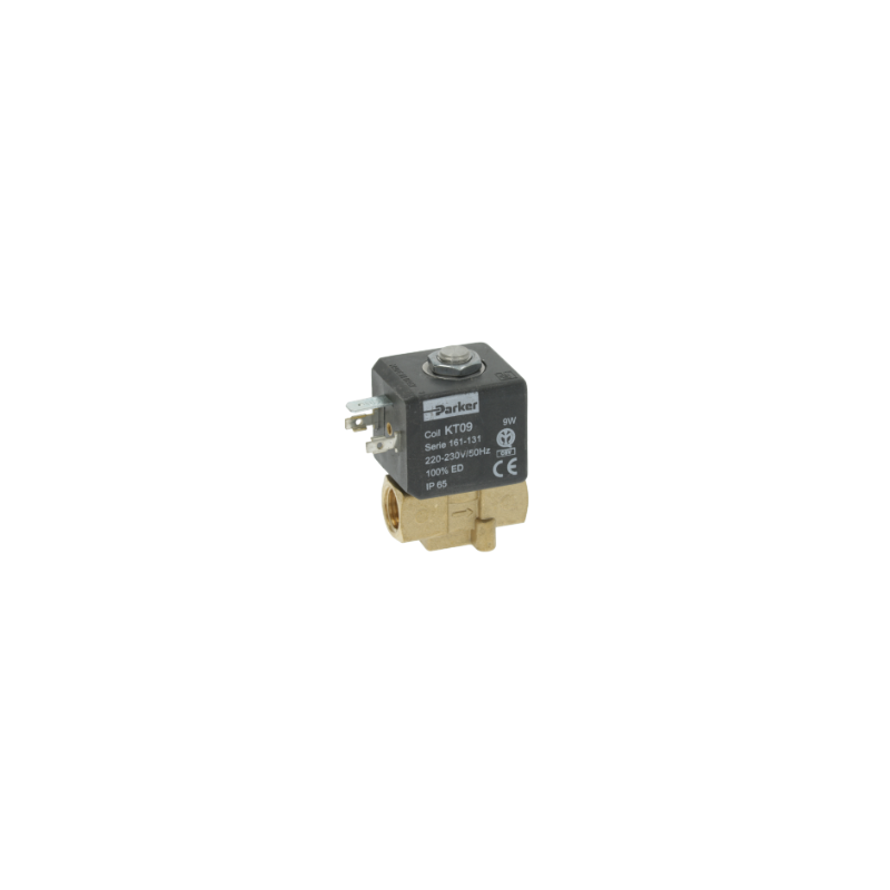 Electroválvula 2 vías 230v ac 50hz 1/4" vitón