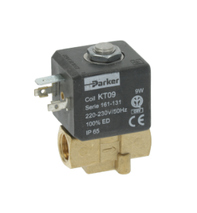 Electroválvula 2 vías 230v ac 50hz 1/4" vitón
