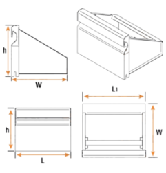 Cajón Picamarro Mueble Cafetero 346x291x268mm | Infrico Cajón Picamarro Mueble Cafetero 346x291x268mm | Infrico