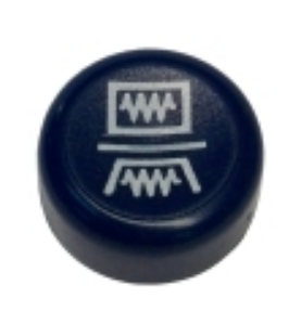 Botón pulsador resistencia azul omniwash