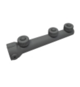 Brazo aclarado jolly-q uno-q l 130mm omniwash