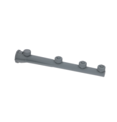Brazo aclarado izquierdo 220mm quattro omniwash