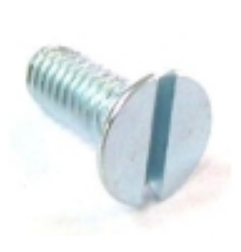 Tornillo m4x10 din-963 zn