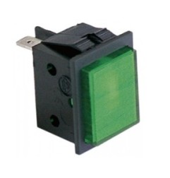 Piloto verde 30x22mm 230v project  sistema
