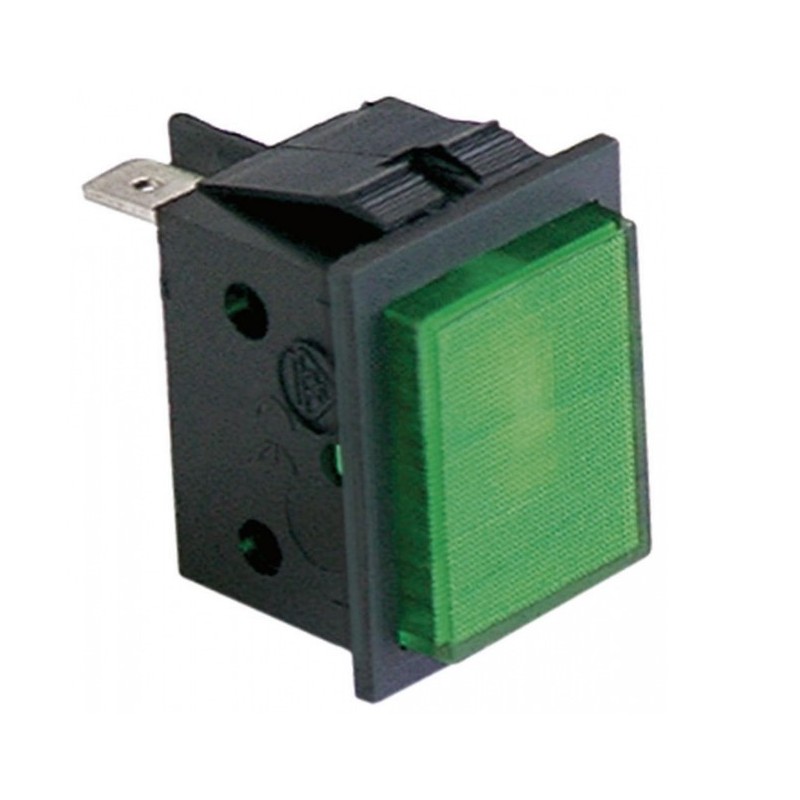 Piloto verde 30x22mm 230v project  sistema