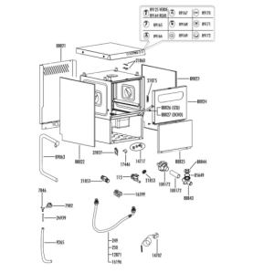 Tirante puerta derecho unica