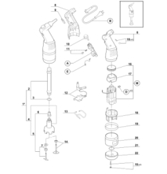 Soporte completo h 110mm