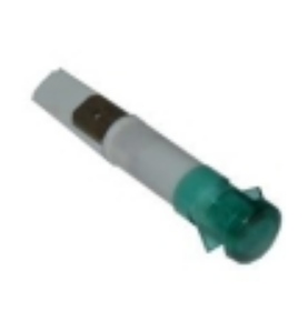 Piloto verde Ø9mm 230v silanos