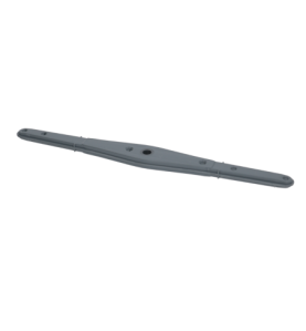 Brazo de aclarado pos. de montaje arriba/abajo L 380mm boquillas 6 montaje ø 12mm