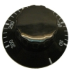 Mando termostato 50/300°c Ø50mm Ø6x4.6mm silanos