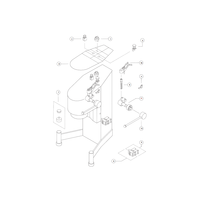 Brazo batidor bm-42 sammic