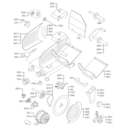 Soporte inferior bandeja gc250/275 sammic
