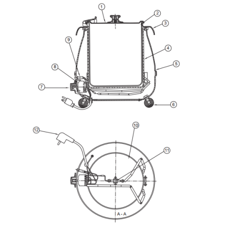 Termostato para sopera os-11/os-10