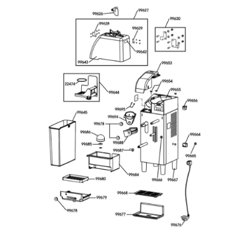 Soporte extractor cascara z1 (plástico) zummo