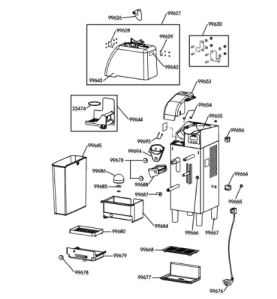 Soporte extractor cáscara z1 (plástico) zummo
