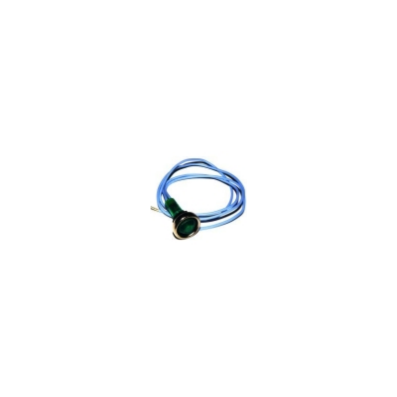 Piloto verde Ø10mm 230v con cable varios Piloto verde Ø10mm 230v con cable varios