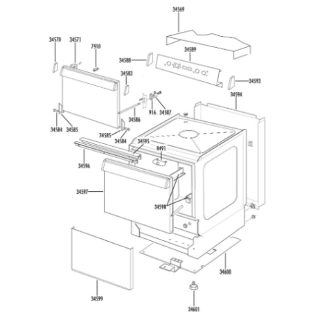 Embellecedor derecho panel mandos niagara 51 elettrobar