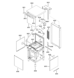 Embellecedor derecho panel mandos river 80 elettrobar