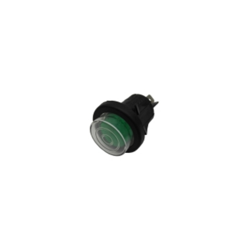 Interruptor verde Ø25mm 16a 230v bipolar lucca