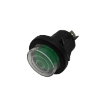 Interruptor verde Ø25mm 16a 230v bipolar lucca