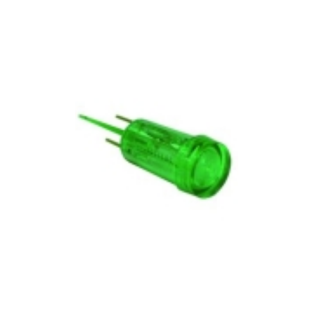 Piloto verde Ø12mm 230v lucca