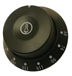 Mando Termostato EJE:Ø6x4.6mm + Embellecedor lucca, Irimar, Savemah