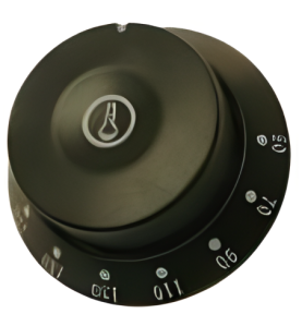 Mando Termostato EJE:Ø6x4.6mm + Embellecedor lucca, Irimar, Savemah