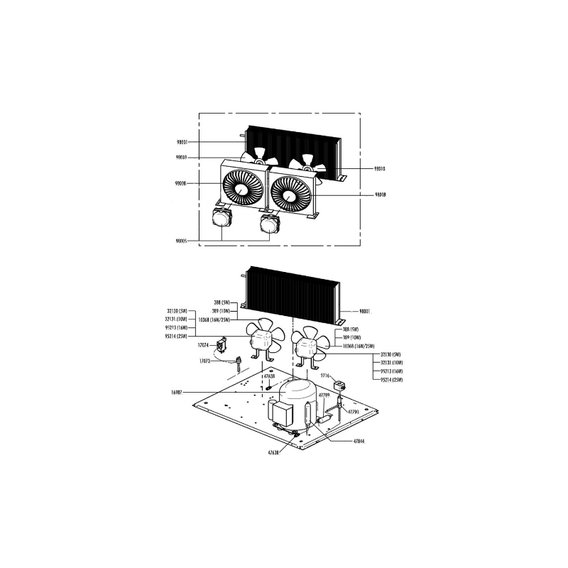 Aspas ventilador 200x28mm ng110 itv