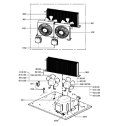 Aspas ventilador ng150 fabricador hielo itv