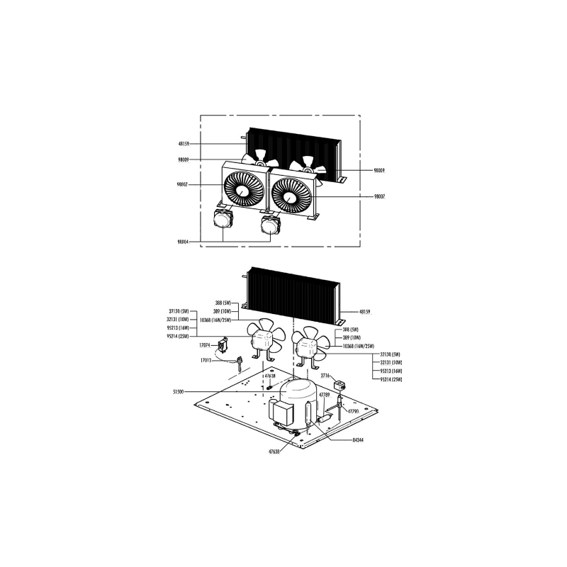 Motor ventilador ng30 fabricador itv