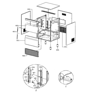 Tapa evaporador ng35/ng45 fabricador itv