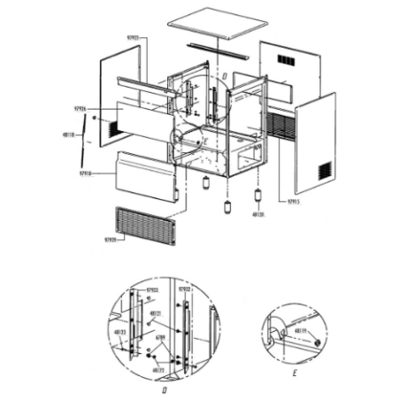 Panel superior frontal ng60 itv