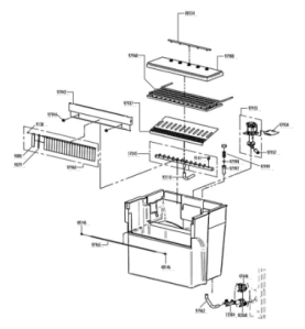 Tapa evaporador ng80 fabricador hielo itv