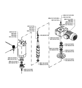 Arandela inox motor reductor ice queen itv