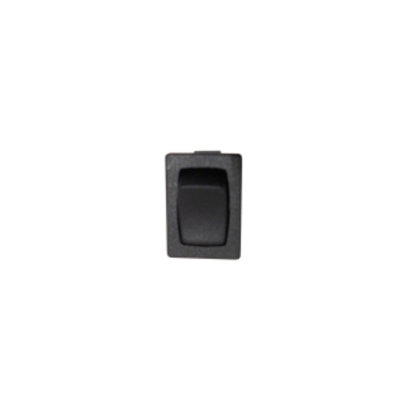 Pulsador negro unipolar 20x13mm 230v 6a itv