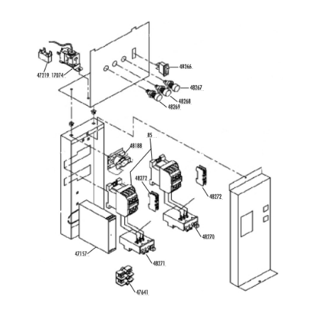 Contacto auxiliar para contactor itv
