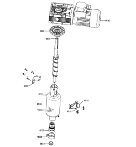 Motor reductor fabricador hielo ice queen 85 itv