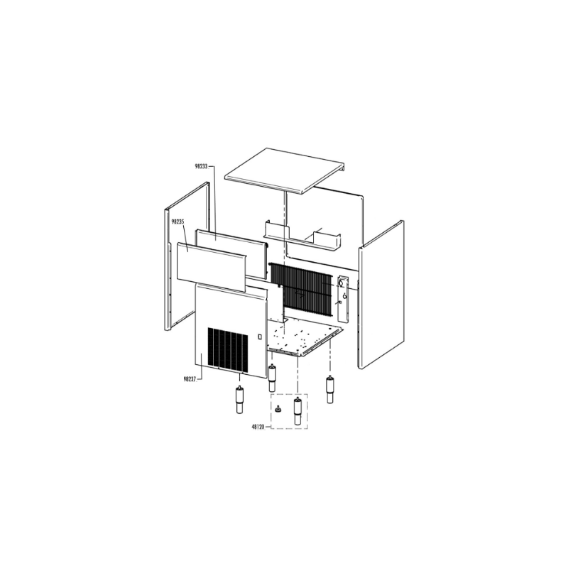 Panel frontal fabricador orion 130 itv