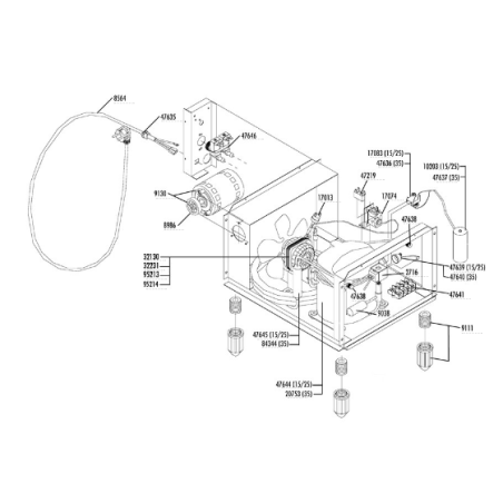 Protector rele pulsar 15/25 itv