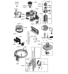 Conjunto cuerpo molino k30 mahlkönig