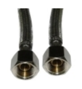 Manguera flexible inox 200mm 3/8x1/4 mairali