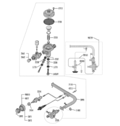 Inyector gas 0.85mm 3 grupos mairali