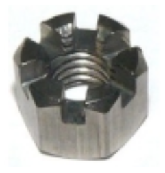 Tuerca m6 din 935 grifo vapor/agua g6 mairali