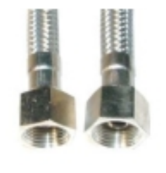 Manguera flexible inox 1,5m 3/8x3/8 h-h mairali