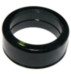 Embellecedor mango negro portafiltro mairali